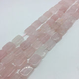 Natural Rose Quarz Crystal Gem Bracelet Necklace DIY Health Gemstone