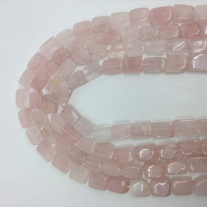 Natural Rose Quarz Crystal Gem Bracelet Necklace DIY Health Gemstone