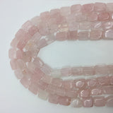 Natural Rose Quarz Crystal Gem Bracelet Necklace DIY Health Gemstone