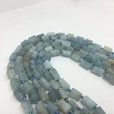 Aquamarine Stone Beads for Jewelry Making DIY Luck Health