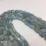 Aquamarine Stone Beads for Jewelry Making DIY Luck Health