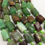 Natural Gem Australian Jade Chrysoprase Stone Beads for Jewelry Making
