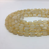 Natural Citrine Stone Beads for Jewelry Making DIY Gift