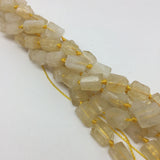 Natural Citrine Stone Beads for Jewelry Making DIY Gift