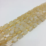 Natural Citrine Stone Beads for Jewelry Making DIY Gift