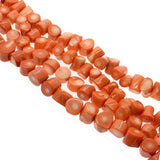 Irregular Shape Coral Loose Beads Jewelry for Necklace Orange Purple Yellow
