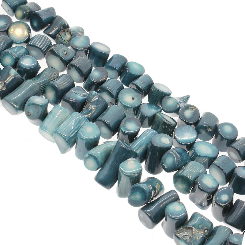 Irregular Shape Coral Loose Beads Jewelry for Necklace Orange Purple Yellow