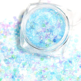 6 Bottles Mix Sequins Glitter UV Resin Epoxy Mold Filling