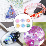 6 Bottles Mix Sequins Glitter UV Resin Epoxy Mold Filling