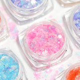 6 Bottles Mix Sequins Glitter UV Resin Epoxy Mold Filling