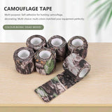 Camouflage Tape Wrap Camo Bandage Self-Adhesive for Camping Bike Telescope