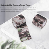 Camouflage Tape Wrap Camo Bandage Self-Adhesive for Camping Bike Telescope