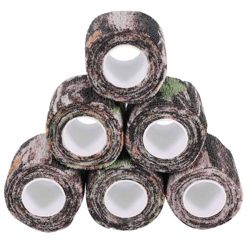 Camouflage Tape Wrap Camo Bandage Self-Adhesive for Camping Bike Telescope