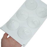 6-Cavity 3D Silicone Diamond Mold Resin Candle Mold DIY Chocolate Mold