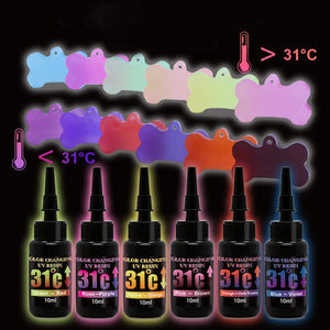 10ml/Bottle Temperature Change UV Glue for DIY Jewelry Making