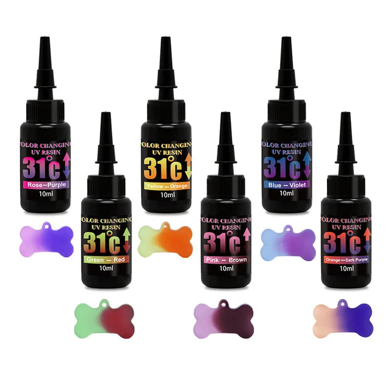 10ml/Bottle Temperature Change UV Glue for DIY Jewelry Making