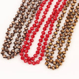 6 Color 152cm Handmade Knotted Long Chains Necklace Bracelet Gift PD-03