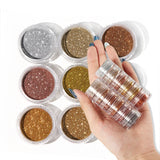 Crystal Diamond Powder Epoxy Resin Filling Pigment Nail Art Glitter Mold DIY