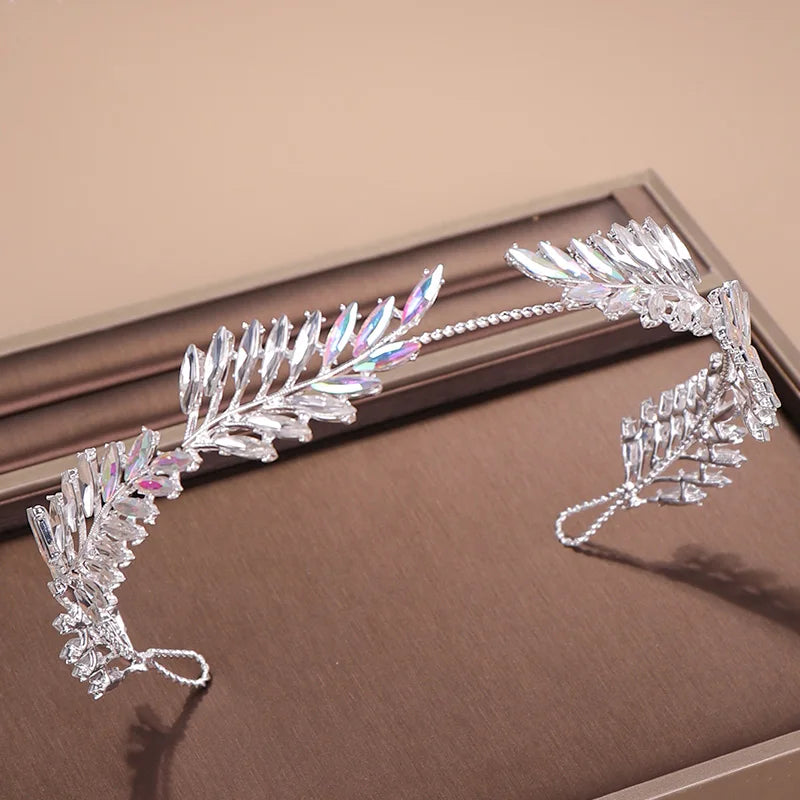 Crystal Rhinestone Wedding Headband Tiara Bridal Headpiece Hair ornaments