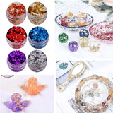 Metallic Foil Resin Flakes Leaf Gilding Glitter Kit