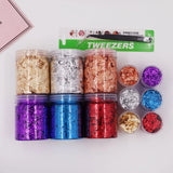 Metallic Foil Kit Resin Flakes Leaf Gilding Epoxy Resin Glitter