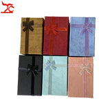 Ribbon Paper Jewelry Box Set 5*8cm Organizer Case