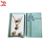 Ribbon Paper Jewelry Box Set 5*8cm Organizer Case
