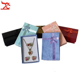 Ribbon Paper Jewelry Box Set 5*8cm Organizer Case
