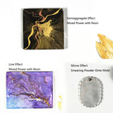 6 Color 10g Mirror Metallic Pigment Kit Epoxy Resin Colorant