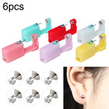6 Color Ear Piercing Gun Kit Safety Earring Piercer Machine