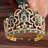 6 Colors Tiara Crown Silver Bridal Diadem Wedding Hair Accessories
