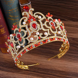 6 Colors Tiara Crown Silver Bridal Diadem Wedding Hair Accessories