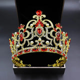 6 Colors Tiara Crown Silver Bridal Diadem Wedding Hair Accessories
