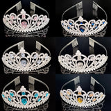 Crystal Rhinestone Tiara Crown Headband for Girls Wedding