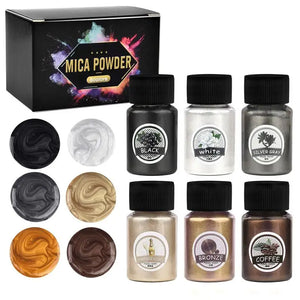 6 Colors Pearl Powder Pigment DIY Epoxy Resin Mold Colorant Dye