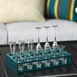 6 Grids Wine Glass Silicone Mold Storage Shelf Epoxy Resin Mold