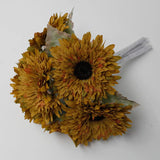 6 Head Sunflower Bouquet Artificial Flowers for Vase Bridal DIY Home Decor