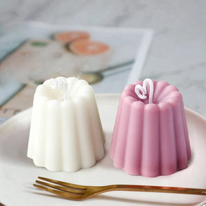 6 Holes Silicone Candle Mold for Candle Making Cylinder Aroma Wax Molds