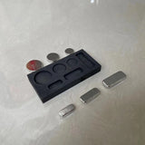 Graphite Casting Ingot Mold Crucible Metal Refining Scrap Bar Coin Mold Combo