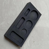 6-In-1 Graphite Casting Ingot Mold Crucible Metal Refining Scrap Bar Coin Mold
