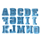 Large Alphabet Silicone Mold DIY Decoration Crystal Epoxy Resin
