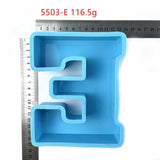 Large Alphabet Silicone Mold DIY Decoration Crystal Epoxy Resin
