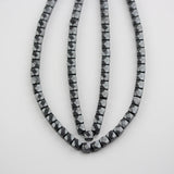 Raw Natural Stones Beads Jewelry, Cube Shape Beading Earrings Bracelets