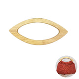 6 PCS Wooden Bag Handle Frame Handbag Purse Handle Grip (3 Colors)
