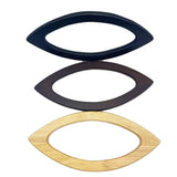 6 PCS Wooden Bag Handle Frame Handbag Purse Handle Grip (3 Colors)