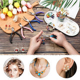 6PCS Jewellery Pliers Kit With Spring, Jewellery Making Plier Set