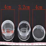 6 PC Bead Storage Container Tins for Jewelry 4x4x3.4cm