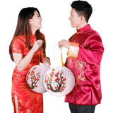 6 Pack 12" Flowers Paper Lantern Japanese Paper Lamp