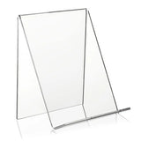 Clear Acrylic Book Stand, Display Stand for Pictures, Jewelry, Watches