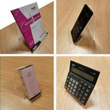 Clear Acrylic Book Stand, Display Stand for Pictures, Jewelry, Watches